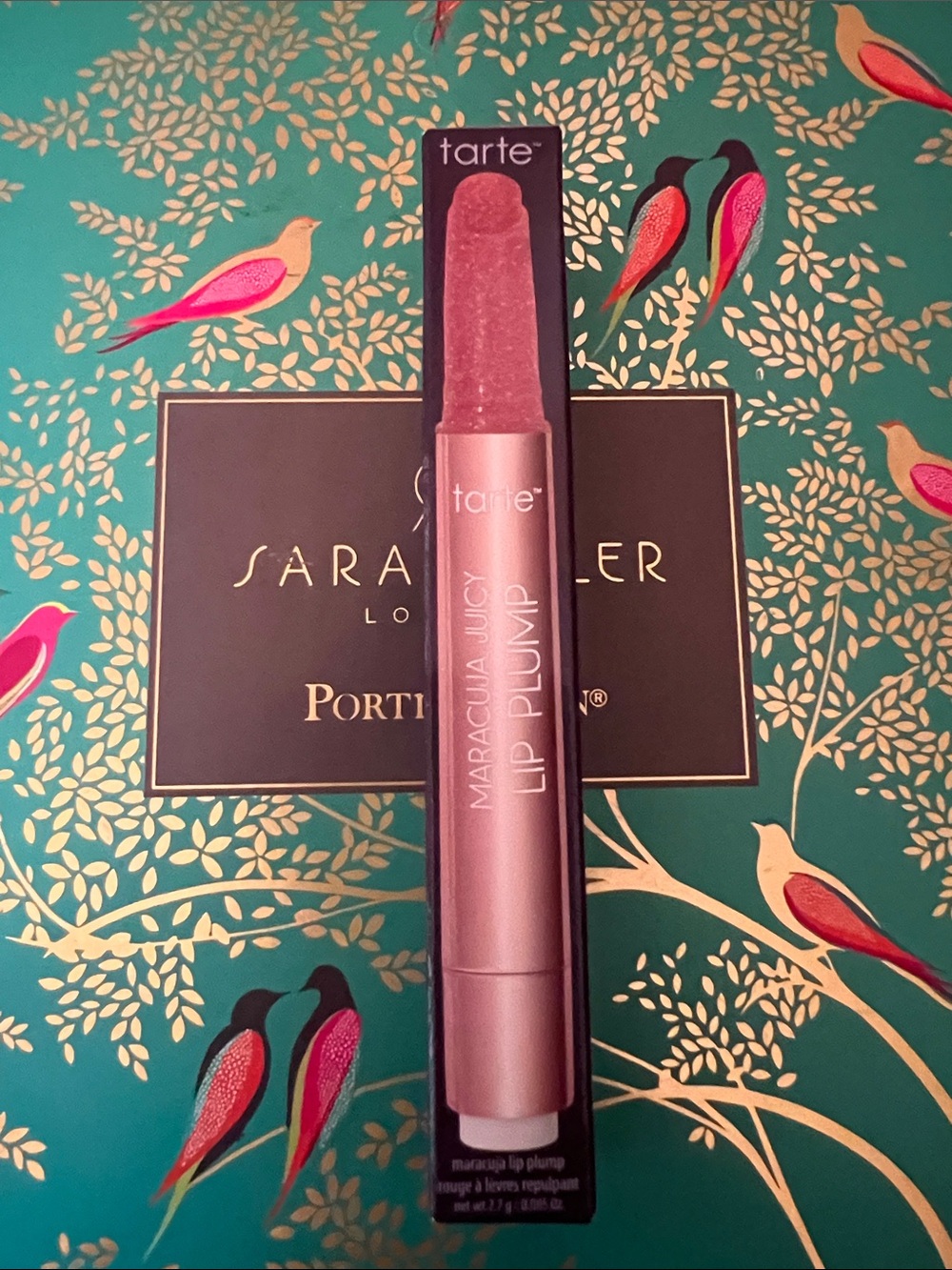 tarte Maracuja Juicy Lip Plump — shimmery rose pink